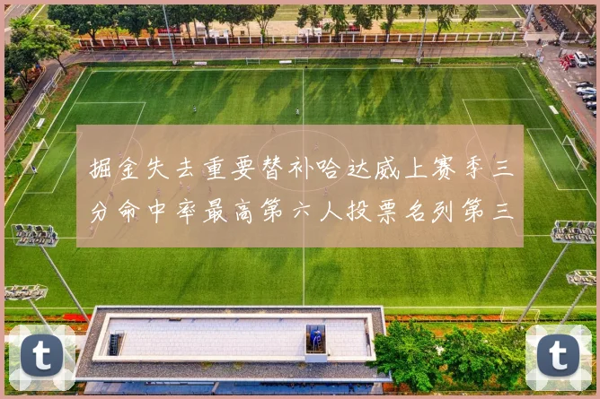 掘金失去重要替补哈达威上赛季三分命中率最高第六人投票名列第三